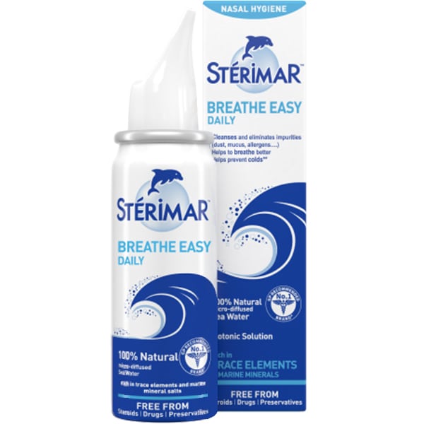 Sterimar™ Nasal Hygiene Breathe Easy Daily with Seawater 100 ml