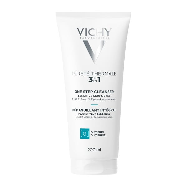 Vichy Purete Thermale 3 in 1 One Step Cleanser Sensitive Skin 200 ml