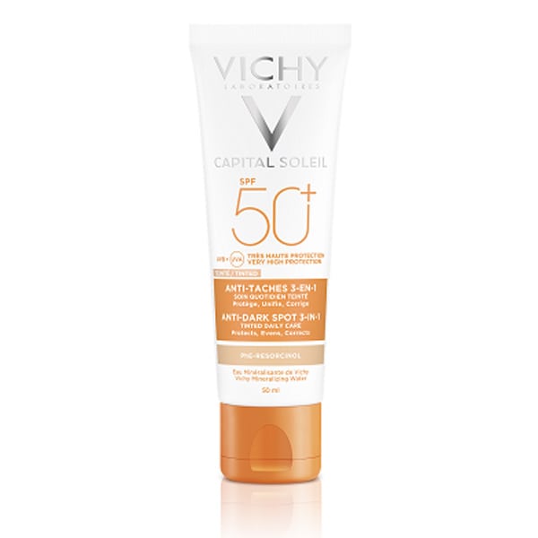 Vichy Capital Soleil Anti-Dark Spot 3in1 with Color SPF 50+ 50 ml