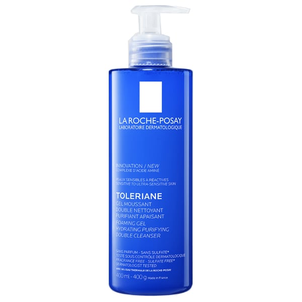 La Roche-Posay Toleriane Foaming Gel Double Cleanser for Sensitive Skin 400 ml