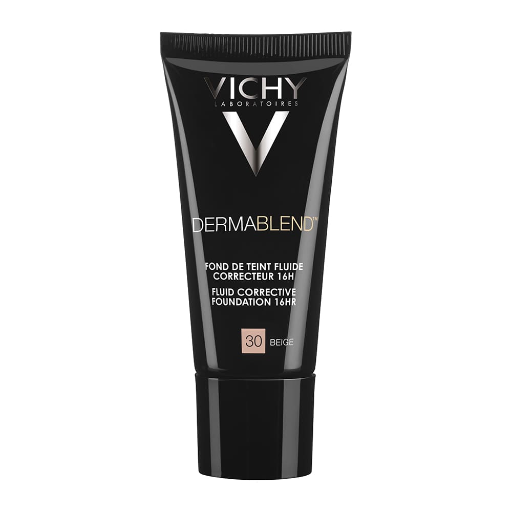 Vichy Dermablend Fluid Corrective Foundation 16hr No.30 Beige 30 ml