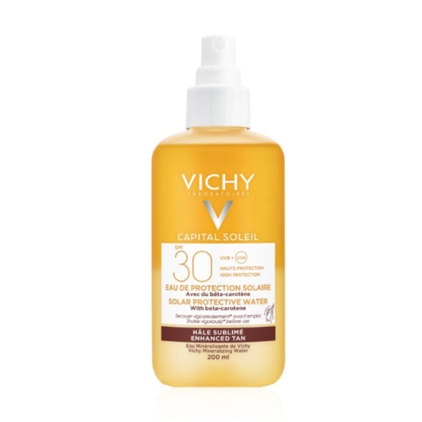 Vichy Capital Soleil Solar Protective Water Enhanced Tan SPF30 200 ml