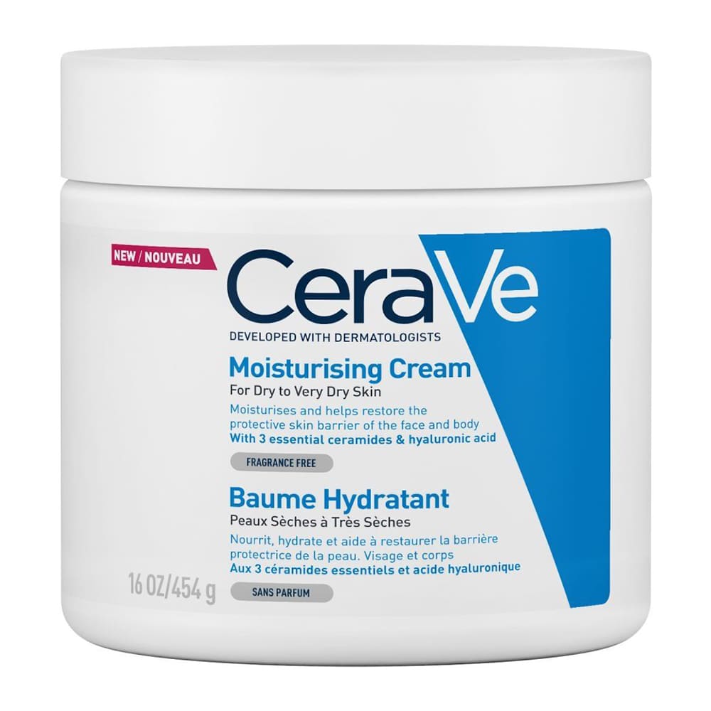 CeraVe Moisturising Cream for Dry to Very Dry Skin 454g