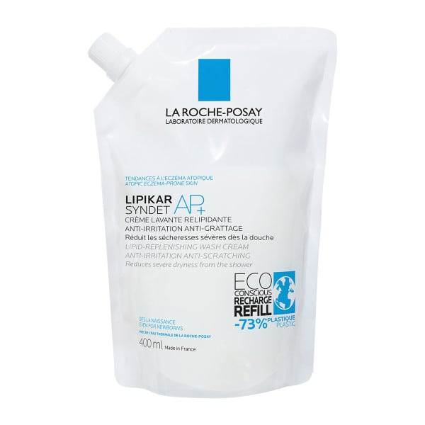 La Roche-Posay Lipikar Syndet AP+ Lipid-Replenishing Cream Wash Refill 400 ml