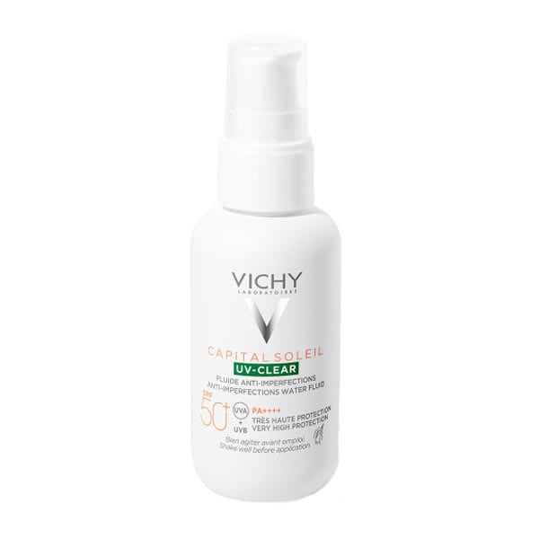 Vichy Capital Soleil UV-Clear Anti-Imperfections Water Fluid SPF50+ 40 ml