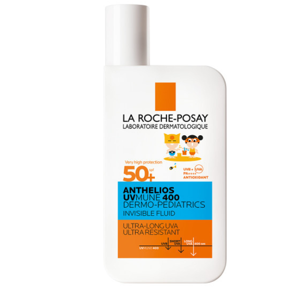 La Roche-Posay Anthelios UVMUNE 400 Dermo-Pediatrics Invisible Fluid SPF50+ 50 ml