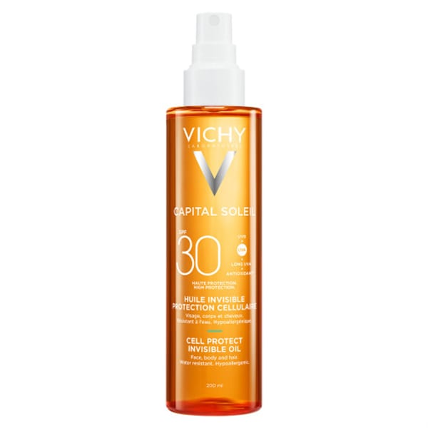 Vichy Capital Soleil Cell Protect Invisible Oil SPF30 200 ml