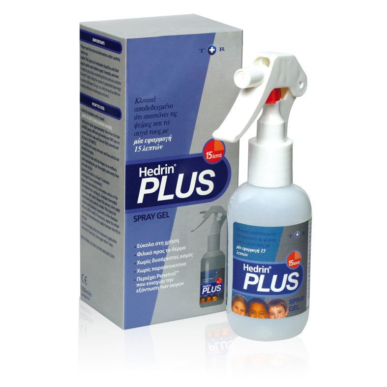 Hedrin Plus Anti-Lice Spray Gel 6m+ 100 ml