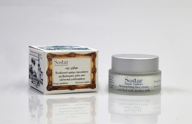 Sostar "The Milk" Moisturizing Face Cream with Donkey Milk 50 ml
