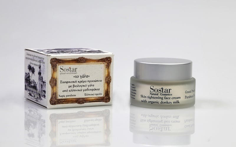 Sostar "The Milk" Firming Face Cream with Organic Donkey Milk 50 ml