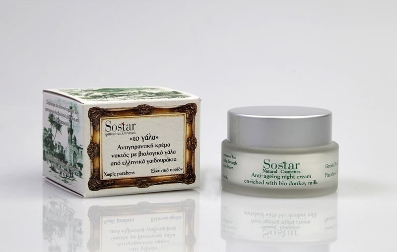 Sostar "The Milk" Anti-Aging Night Cream with Donkey Milk 50 ml