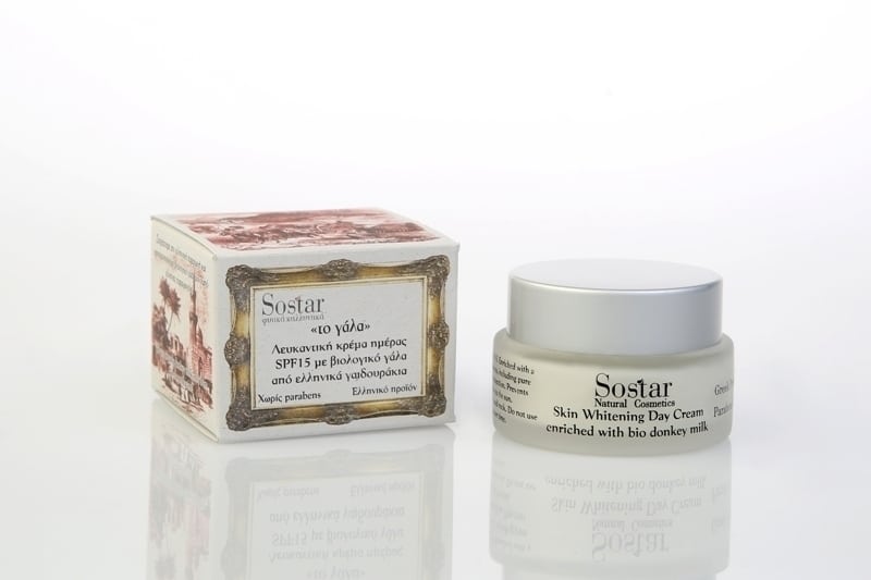 Sostar "The Milk" Whitening Day Cream SPF15 with Organic Donkey Milk 50 ml