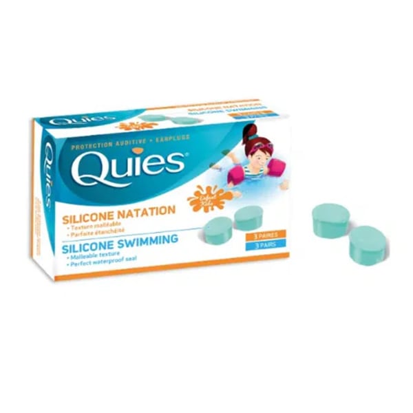 Pharmaq Quies Silicone Swimming Kids Earplugs 3 palë