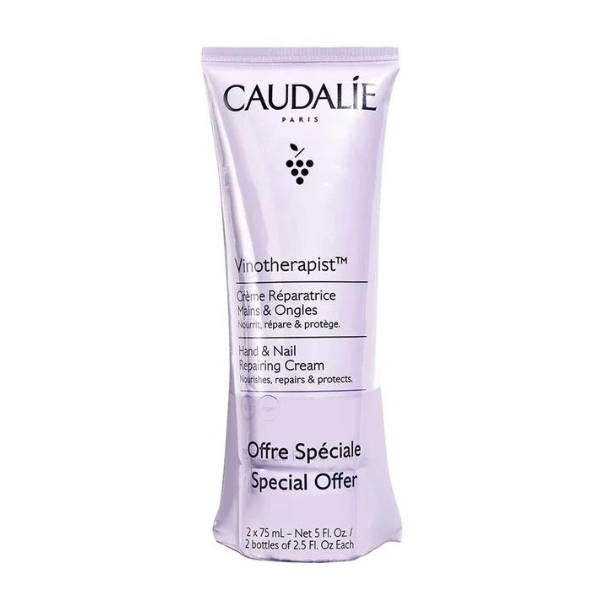Caudalie Promo Vinotherapist Hand & Nail Repairing Cream 2x75ml
