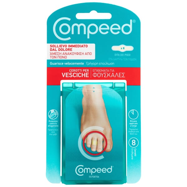 Compeed Blister Plasters for Toes 8 copë