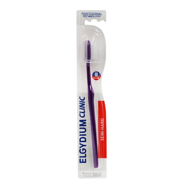 Elgydium Clinic Semi-Hard 25/100 Toothbrush 1 copë - Vjollcë