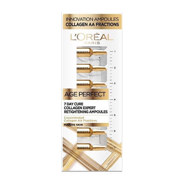 L'Oreal Age Perfect 7 Day Cure Collagen Expert Retightening Ampoules 7x1ml