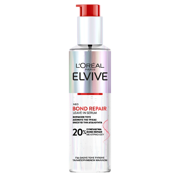 L'Oreal Paris Elvive Bond Repair Leave-in Serum 20% for Damaged Hair 150 ml