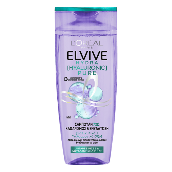 L'Oreal Paris Elvive Hydra Hyaluronic Pure Shampoo 400 ml