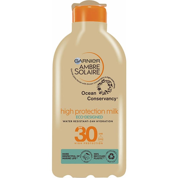 Garnier Ambre Solaire Ocean Conservancy High Protection Milk SPF30 200 ml