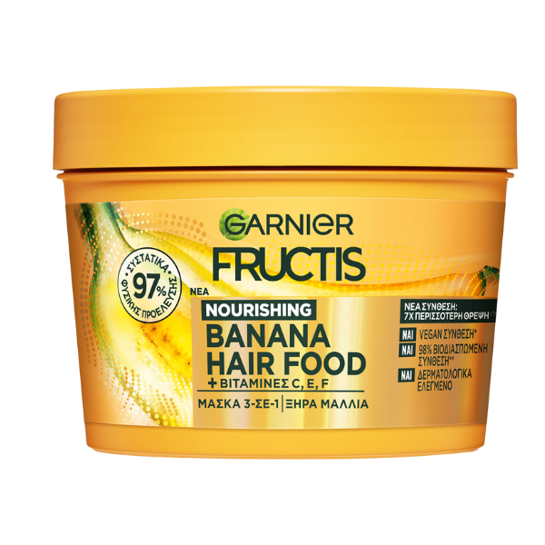 Garnier Fructis Nourishing Banana Hair Food Mask 3in1 400 ml