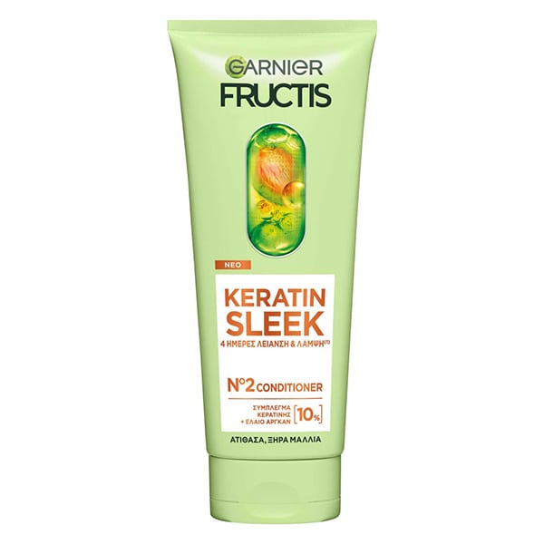 Garnier Fructis Keratin Sleek Conditioner 200 ml