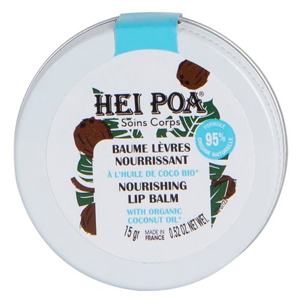Hei Poa Nourishing Lip Balm Organic Coconut Oil 15g