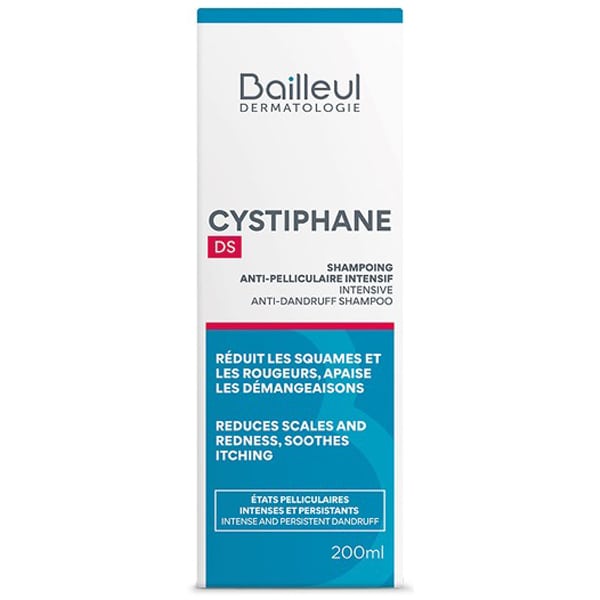Bailleul Dermatologie Promo (-30%) Cystiphane DS Intensive Anti-Dandruff Shampoo 200 ml