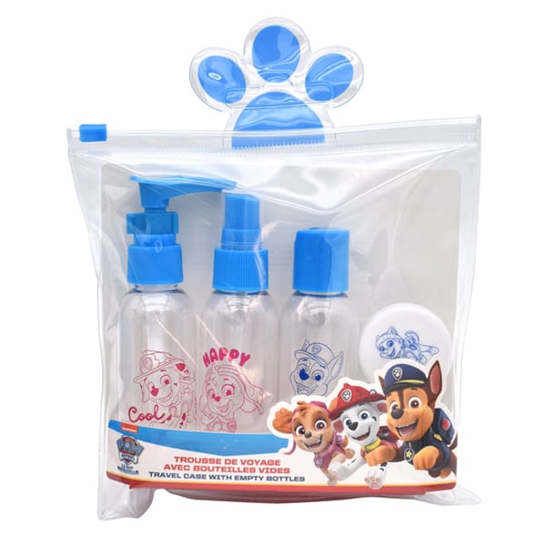 Take Care Paw Patrol Travel Set with Empty Bottles 5 copë