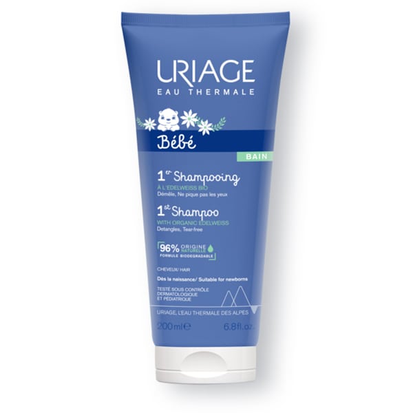 Uriage Bebe 1st Shampoo Extra Gentle Babies & Children 200 ml