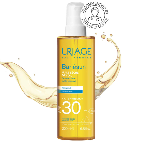 Uriage Bariesun Dry Oil Satin Finish SPF30 200 ml