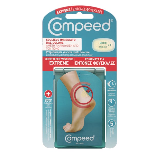 Compeed Blister Plasters Extreme Medium 5 copë
