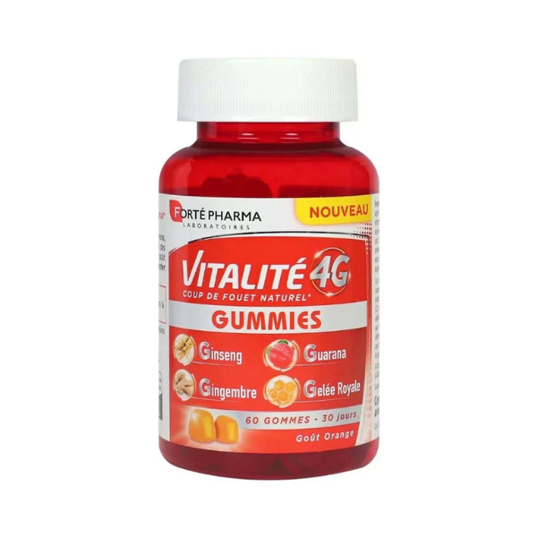 Forte Pharma Vitalite 4G Gummies 60 karamele