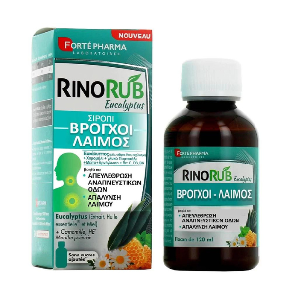 Forte Pharma RinoRub Eucalyptus Syrup 120 ml