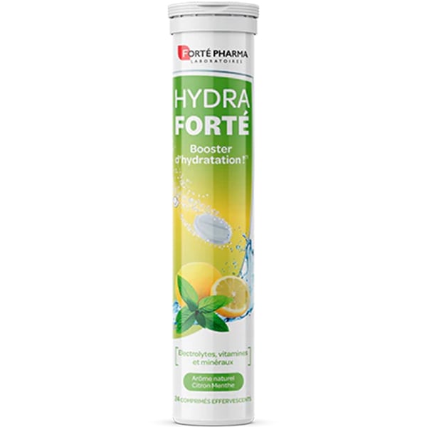 Forte Pharma Hydra Forte Booster Lemon-Mint Flavor 24eff.tabs