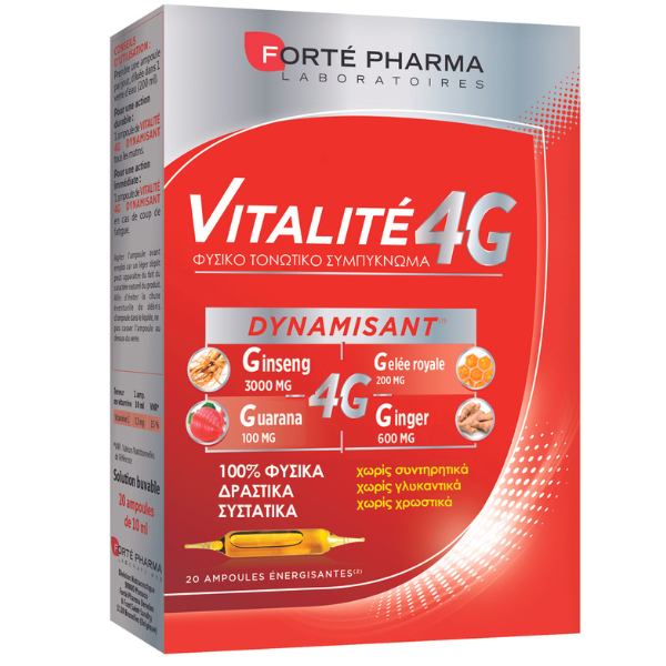 Forte Pharma Vitalite 4G 20 amper