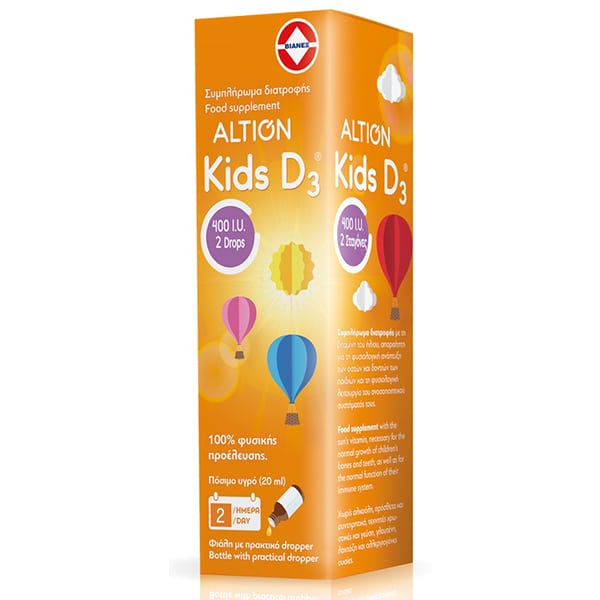 Altion Kids D3 400IU 20 ml