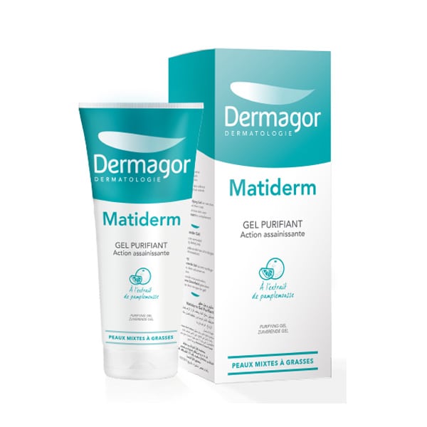 Dermagor Matiderm Purifying Face Cleansing Gel 200 ml