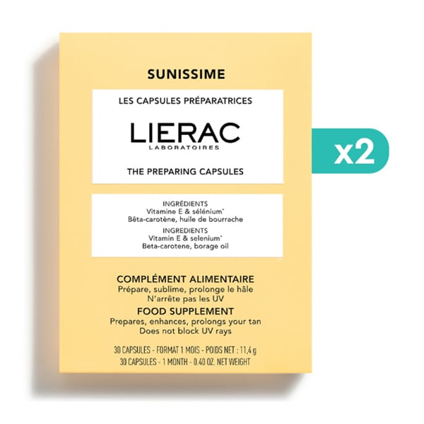 2x Lierac Sunissime The Preparing Capsules 2x30 kapsula