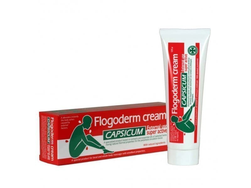 ErgoPharm Flogoderm Capsicum Cream 125g