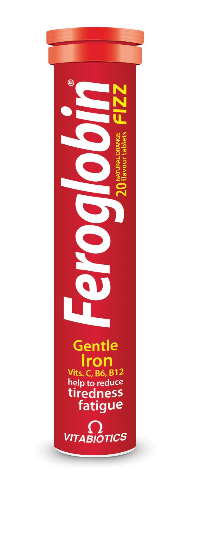 Vitabiotics Feroglobin Fizz 20 tableta efektive