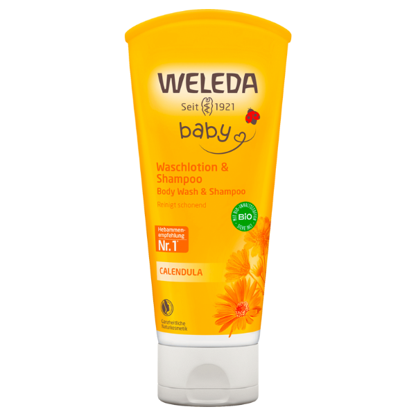 Weleda Baby Calendula Shampoo & Body Wash 200 ml