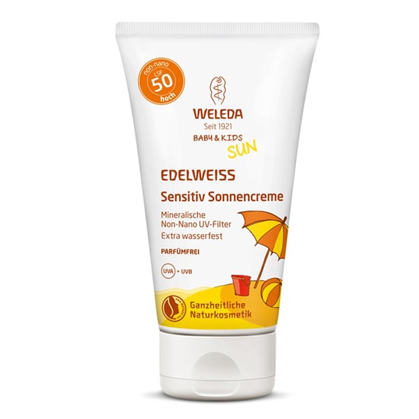 Weleda Edelweiss Sun Cream Baby & Kids SPF50 50 ml