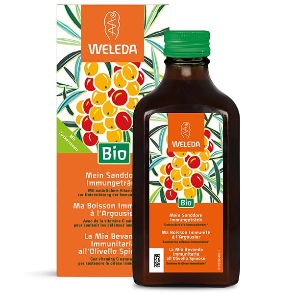 Weleda Mein Sanddorn Immunsaft Hippophae Elixir 200 ml