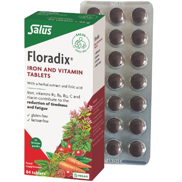 Salus Floradix Tablets 84 tableta