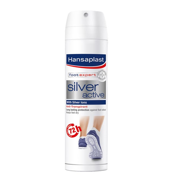 Hansaplast Silver Active Anti-Transpirant Foot Spray 150 ml