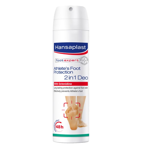 Hansaplast Foot Expert Athlete's Foot Protection 2 in 1 Deo 150 ml