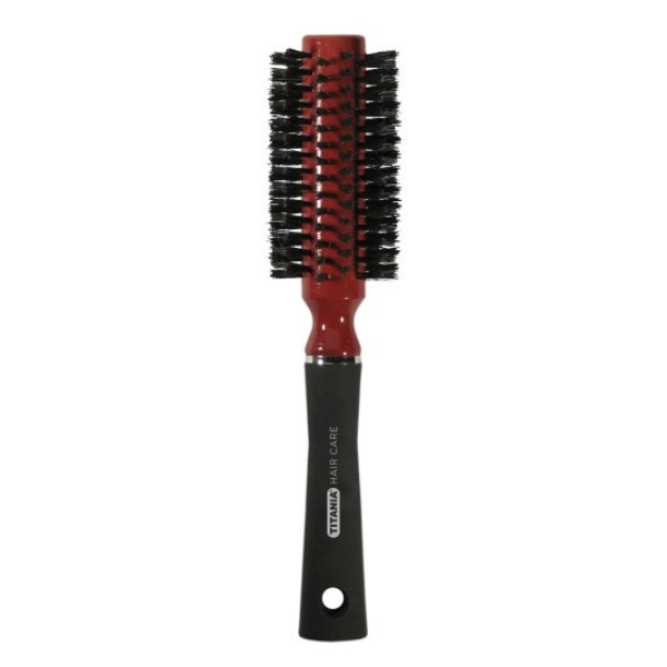 Titania Round Wooden Brush 1 copë