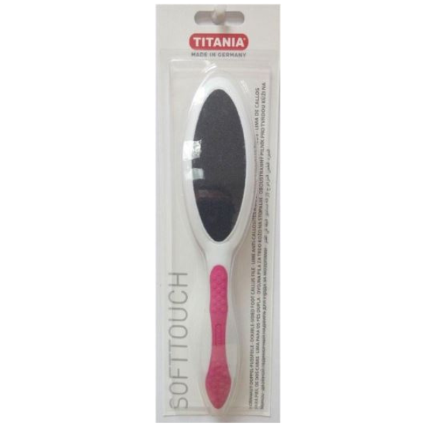 Titania Double Sided Foot Rasp Emery copë - Rozë