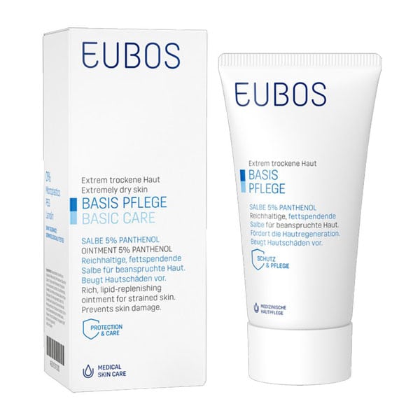 Eubos Basic Care Ointment for Extremely Dry Skin with 5% Panthenol 75 ml